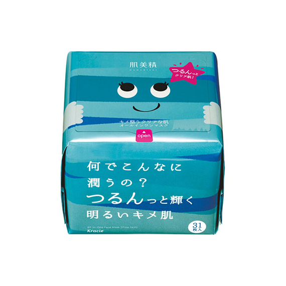 Kracie Hadabisei Daily Moisture ежедневные маски для фарфоровой кожи