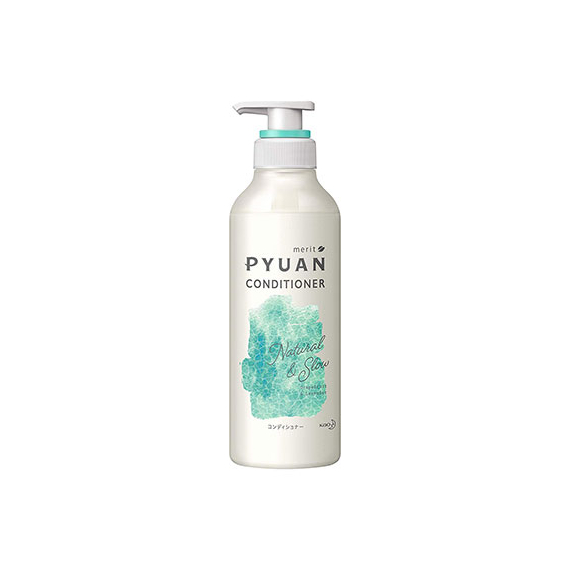 KAO Merit Pyuan Natural & Slow кондиционер для волос