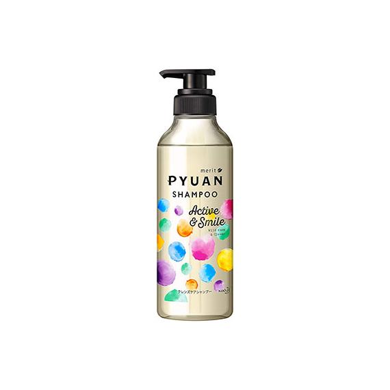 KAO Merit Pyuan Active & Smile шампунь