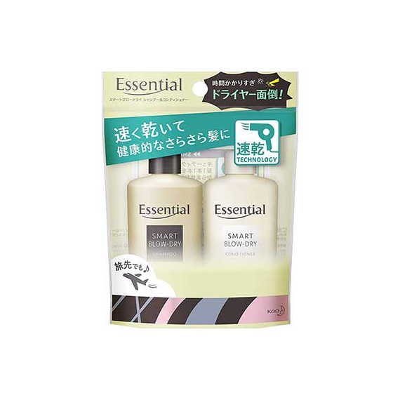 KAO Essential Smart Blow-Dry пробный набор для волос