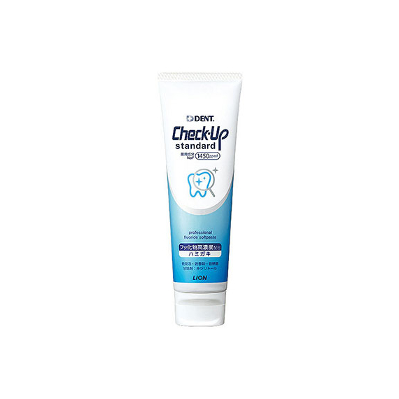 Lion Dent Check Up Standart мягкая зубная паста со фтором