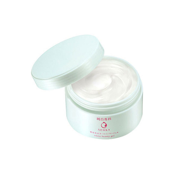 Shiseido Senka White Beauty Gel отбеливающий гель все-в-одном
