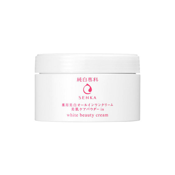 Shiseido Senka White Beauty Cream отбеливающий крем все-в-одном