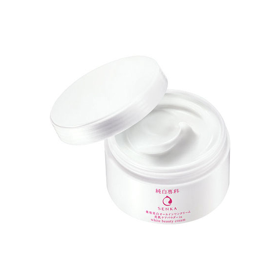 Shiseido Senka White Beauty Cream отбеливающий крем все-в-одном