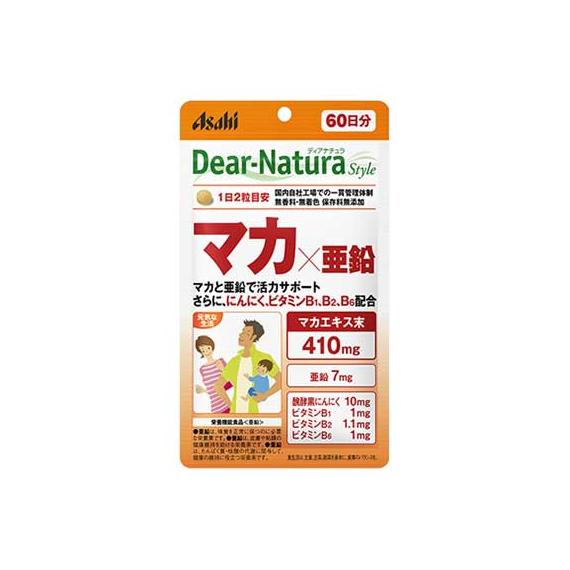 Asahi Dear-Natura мака и цинк