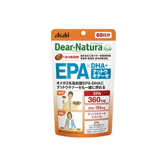 Asahi Dear-Natura EPA DHA и наттокиназа