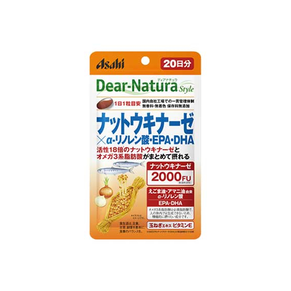Asahi Dear-Natura наттокиназа и альфа-линоленовая кислота