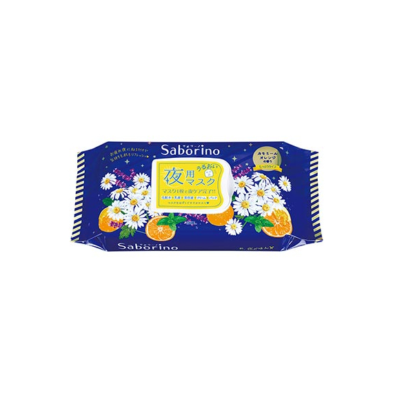 Saborino Night Mask ночные маски для лица с ромашкой и апельсином