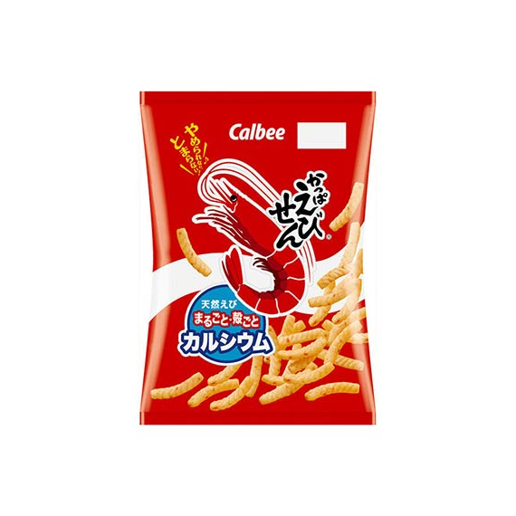 Calbee креветочные снэки