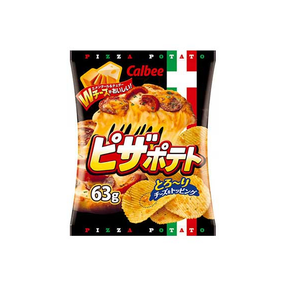 Calbee чипсы со вкусом итальянской пиццы
