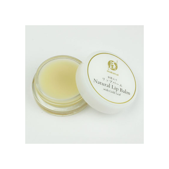 Makanai Natural Lip Balm with Gold Leaf бальзам для губ с золотом