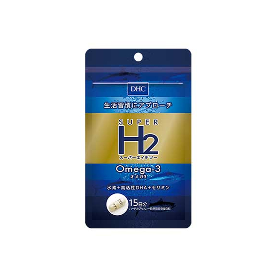 DHC Super H2 Omega-3 комплекс водорода и омега-3 кислот
