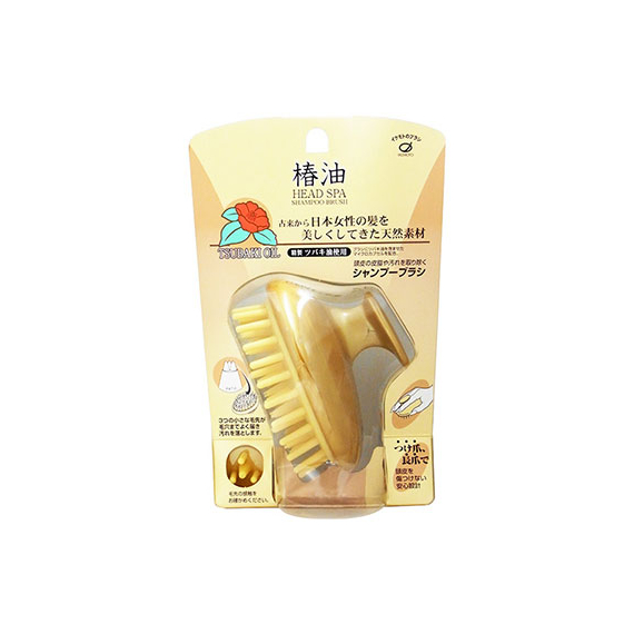 Ikemoto Tsubaki Oil TSG777 массажная щетка с маслом камелии