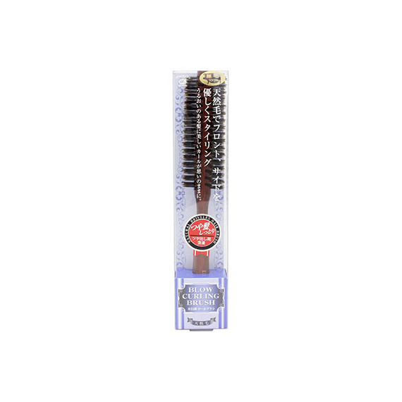 Ikemoto Blow Curling RW-126 круглая расческа с натуральной щетиной