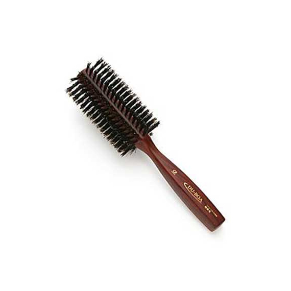 Ikemoto Blow Curling RW-186 круглая расческа с натуральной щетиной