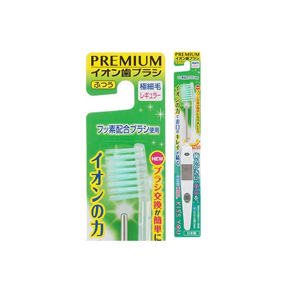 KISS YOU Fluorine Extra Fine Regular ионная зубная щетка с фтором и ультра-тонкими щетинками