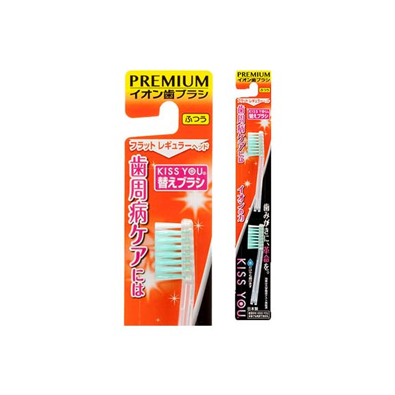 KISS YOU Flat Regular сменные плоские головки для щетки