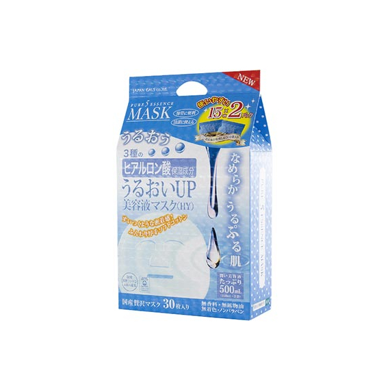 Japan Gals Pure 5 Essence маски для лица с гиалуроновой кислотой