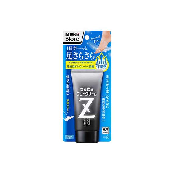 Kao Biore Z Men's Sarasara Foot Cream мужской крем дезодорант для ступней