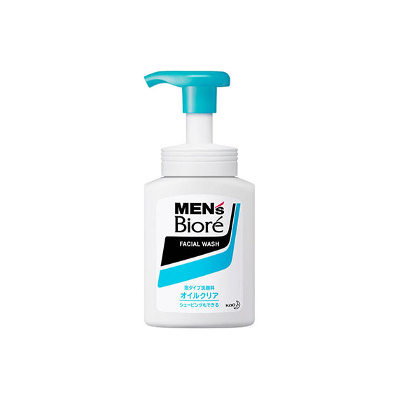 Kao Biore Men's Oil Clear мусс для умывания против жирности кожи