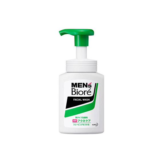 Kao Biore Men's Medicated Acne Care мусс для умывания против акне