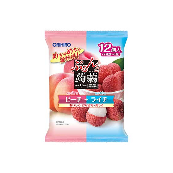Orihiro Purunto Konnyaku Jelly порционное желе из конняку