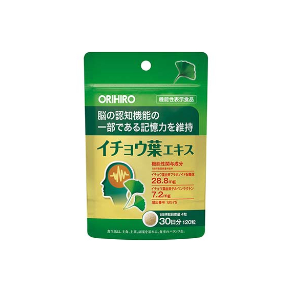 Orihiro экстракт гинкго билоба