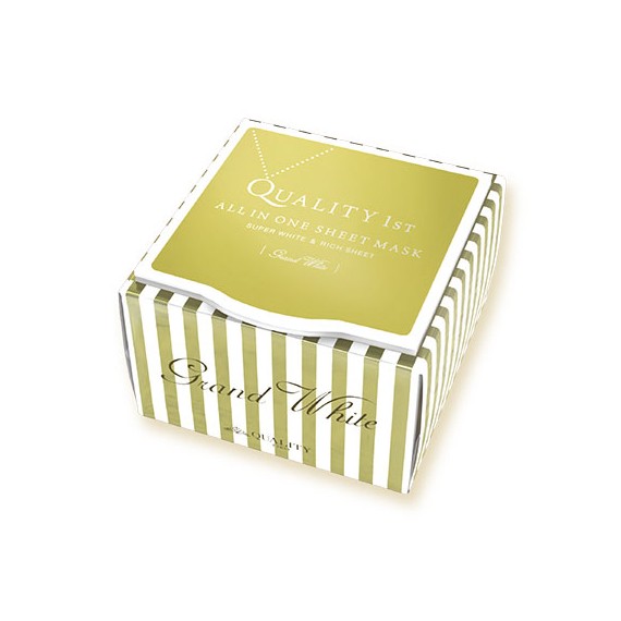 Quality First All-in-one Grand White отбеливающие увлажняющие маски