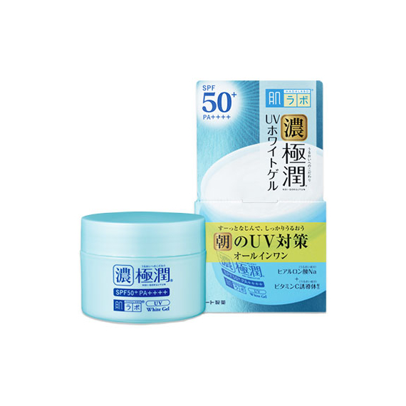 Hada Labo Gokujyun UV White солнцезащитный увлажняющий гель