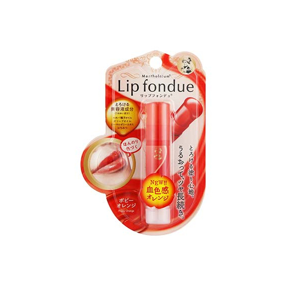 Mentholatum Lip Fondue Poppy Orange бальзам для губ