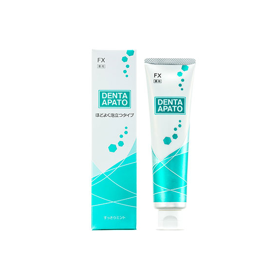 Denta Apato FX реминерализующая освежающая зубная паста без добавок