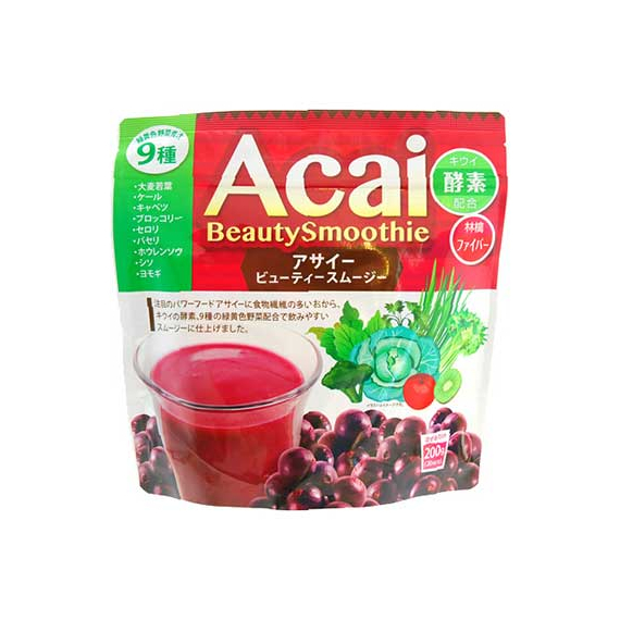 Unimat Riken Acai Beauty Smoothie смузи ягоды асаи