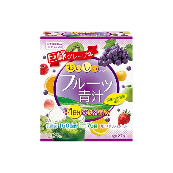 Yuwa Delicious фруктовый аодзиру с железом и фолиевой кислотой