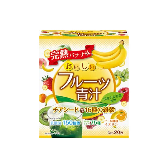 Yuwa Delicious фруктовый аодзиру 16 видов злаков и семена чиа