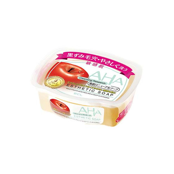 BCL AHA Cleansing Research мыло для умывания с AHA кислотами для чувствительной кожи