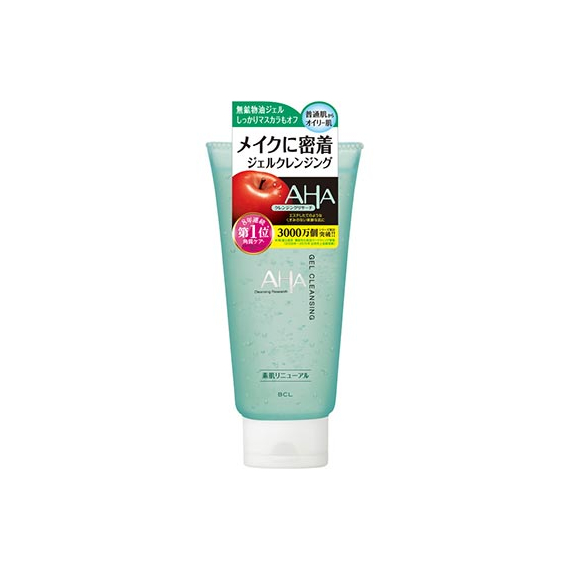 BCL AHA Cleansing Research гель для снятия макияжа с AHA кислотами
