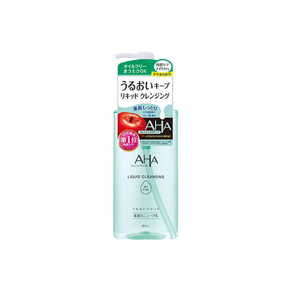 BCL AHA Cleansing Research жидкость для снятия макияжа с AHA кислотами