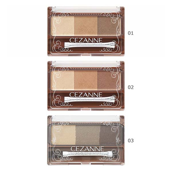 Cezanne Nose & Eyebrow Powder палетка теней для бровей и носа