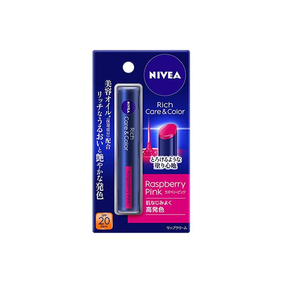 Nivea Rich Care & Color Lip оттеночный бальзам для губ