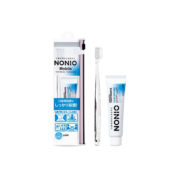 Lion Nonio Mobile дорожный набор зубная паста и щетка