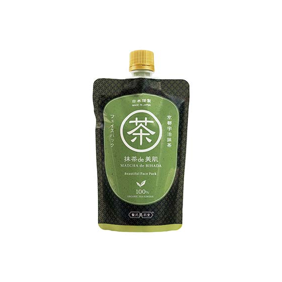 Matcha de Bihada Beautiful Face Pack маска для лица с зеленым чаем Матча