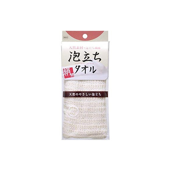 Ohe Natural Towel Silk Cotton мочалка для тела шелк и хлопок