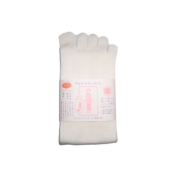 Oyasumi Silk 5 Finger Socks шелковые носки для сна пятипальцевые