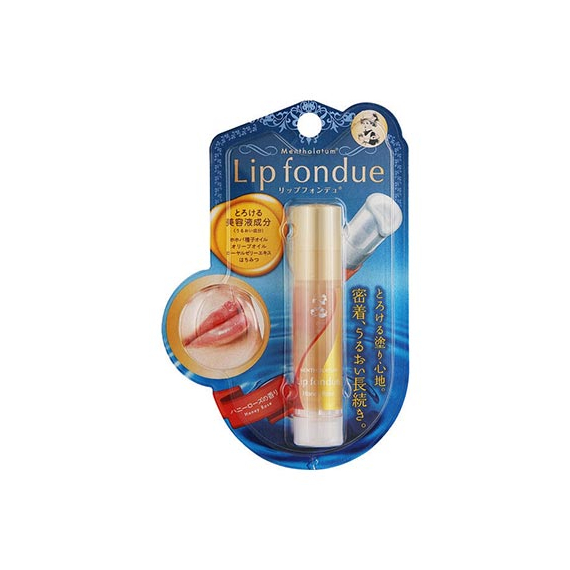 Mentholatum Lip Fondue бальзам для губ роза и мед