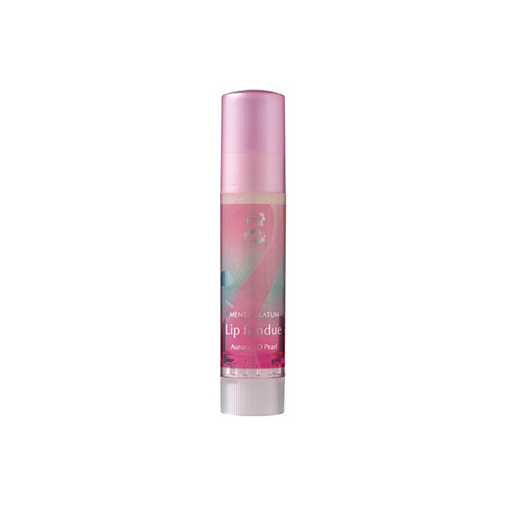 Mentholatum Lip Fondue Aurora 3D Pearl бальзам для губ с розовыми блестками