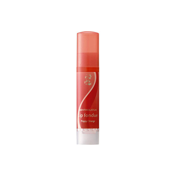 Mentholatum Lip Fondue Poppy Orange бальзам для губ