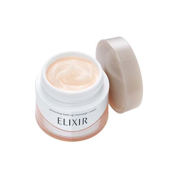Shiseido Elixir Whitening массажный крем для лица отбеливающий