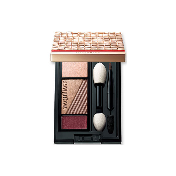 Shiseido Maquillage Dramatic Mood Eyes палетка теней для век с шиммером