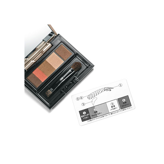 Shiseido Maquillage Eyebrow Styling 3D палетка теней для бровей