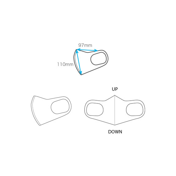 PITTA Mask Kids Cool маски многоразовые детские